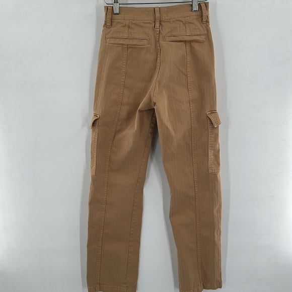 Madewell The Garment-Dyed '90s Straight Cargo Pant Sand Dune 23 - Picture 6 of 8